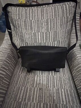 Men's Coach Black Messenger Crossbody Bag